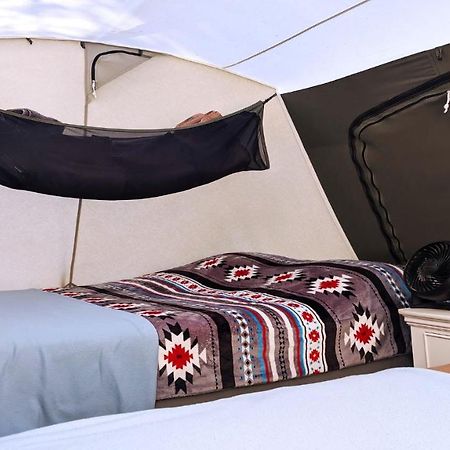 FunStays Glamping Setup Tent in RV Park #4 OK-T4 Moab Bagian luar foto